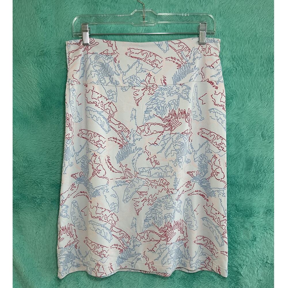 CLOSED A line Abstract Skirt Womens XL